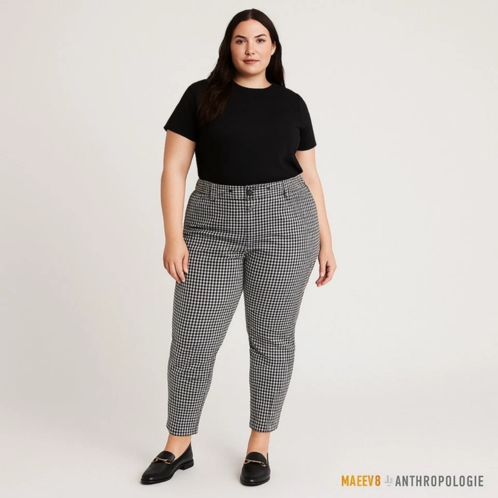 Maeve Gingham Plaid Pants
Size 16 NEW!